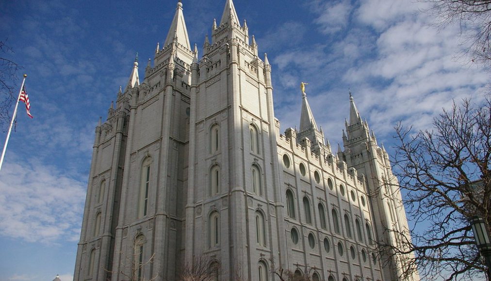 Temple des mormons à Salt Lake City Temple des mormons à Salt Lake City / ©Scott Catron from Sandy, Utah, USA, CC BY-SA 2.0 Wikimedia Commons