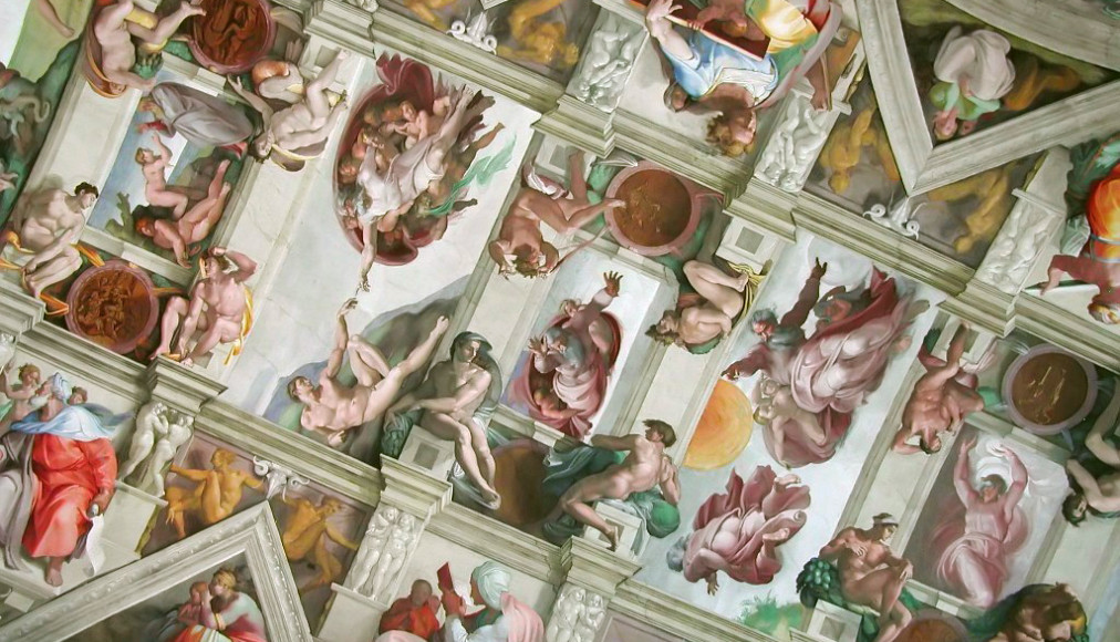 Plafond de la Chapelle Sixtine peint par Michelange Plafond de la Chapelle Sixtine peint par Michelange / ©Wikimedia Commons/Domaine public