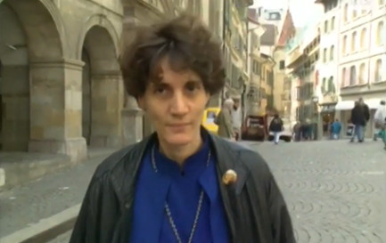 Mère Sofia, appelée aussi la Petite Mère des zonards. / ©DR / Emission RTS Tel Quel, 1992